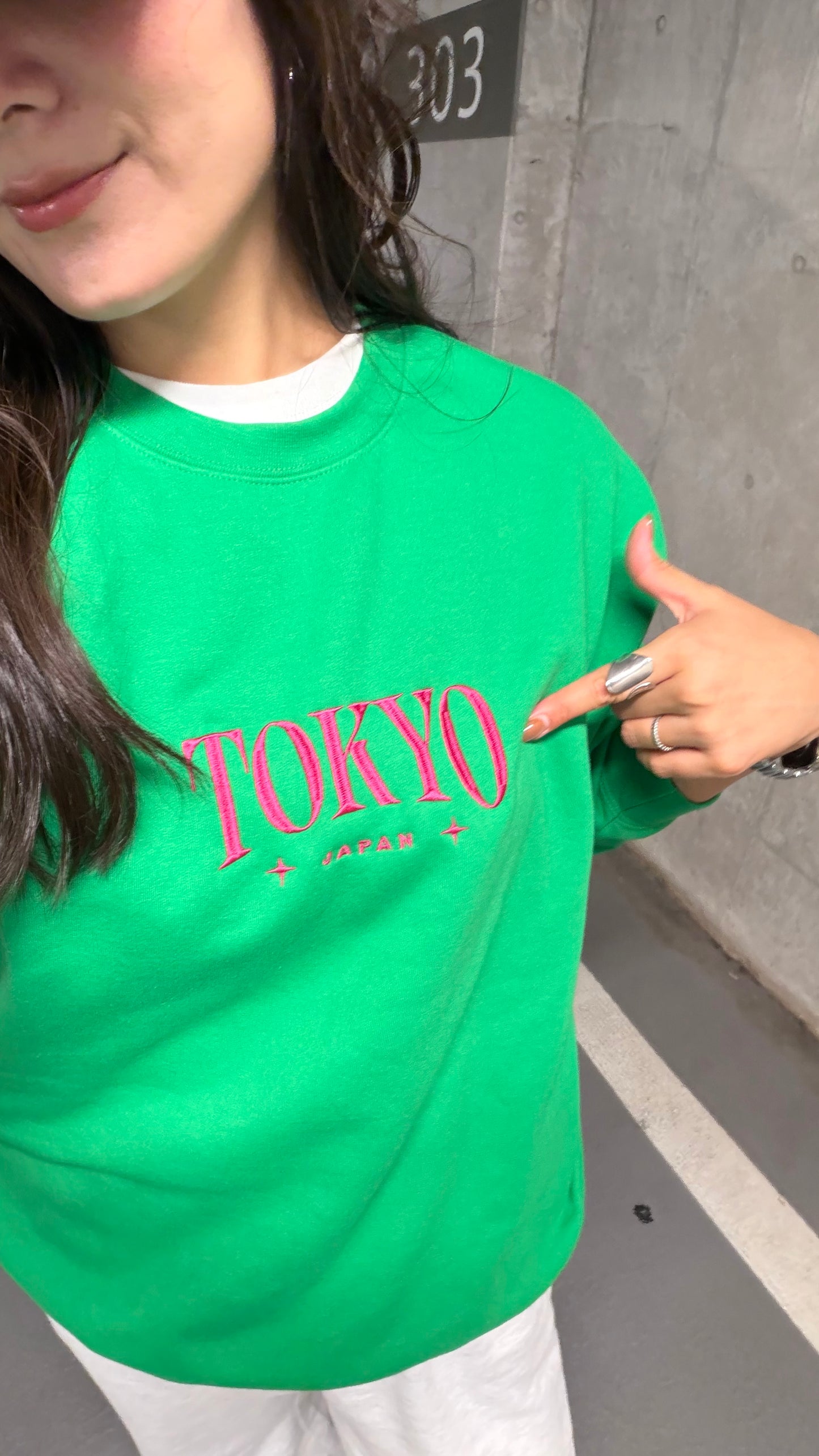 Embroidered TOKYO JAPAN Unisex Sweatshirt