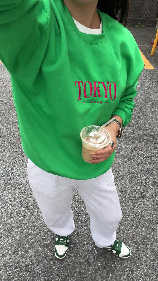 Embroidered TOKYO JAPAN Unisex Sweatshirt