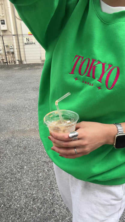 Embroidered TOKYO JAPAN Unisex Sweatshirt