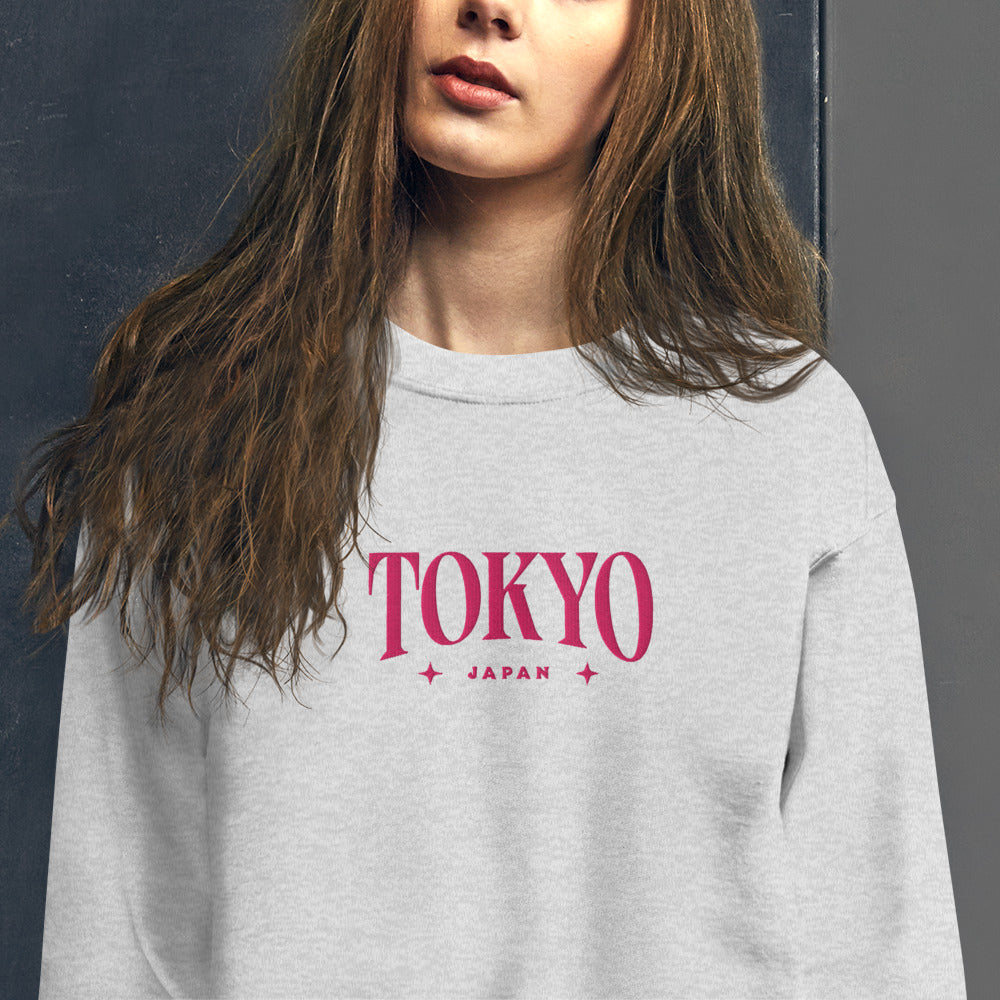 Embroidered TOKYO JAPAN Unisex Sweatshirt – Digital Little Tokyo